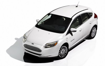 Ford Fusion Electric (front view).