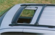 Kia Sedona has handy sunroof.