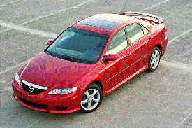 2005 Mazda6 Sport sedan.