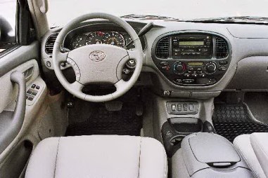 2006 Toyota Sequoia interior. Photo courtesy Toyota Canada.