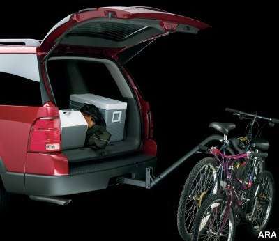 Look for bike carriers that can fold out of the way to allow access to the cargo area.